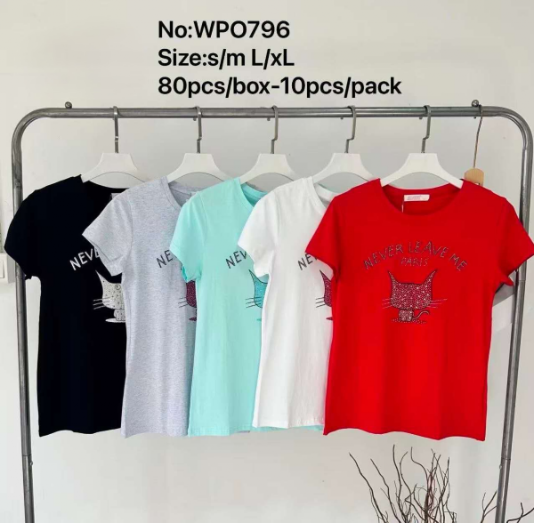 Bluzki damskie Roz S/M-L/XL, Mix Kolor Paczka 10 szt